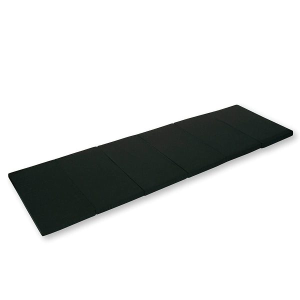 Arcem BS-6SSSBK High Hardness 6-Fold Mattress, Semi-Single, Small, 23.6 inches (60 cm) Wide, Black Online Sale