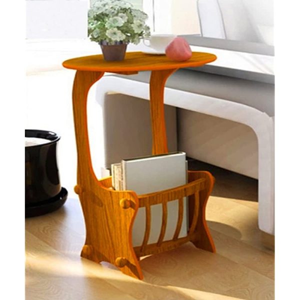 BROWN Side Table, Night Table, Sofa Table, Wooden Coffee Table Online now - Image 2