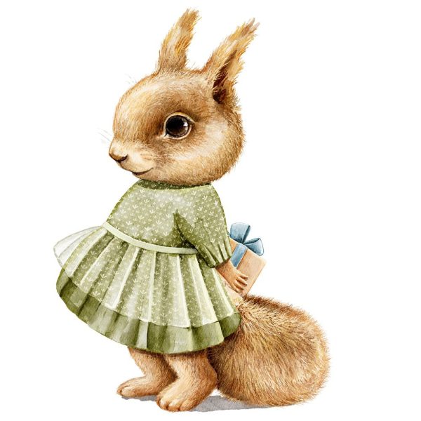 Little Critters It s a Party! Squirrel Fabric Panel Online Sale